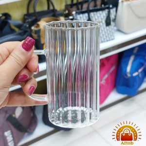 لیوان پیرکس دالبری بلند وارداتی(تکی)