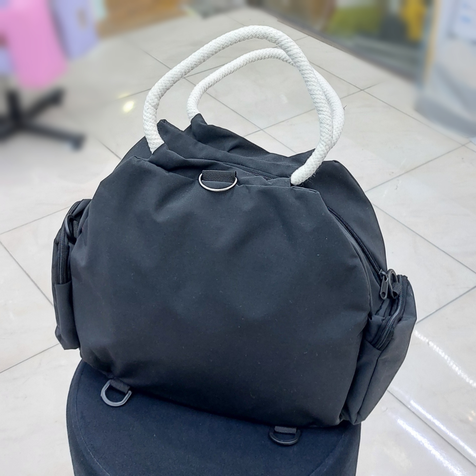 ساک باشگاهی ورزشی استخری دسته طنابی طرح NIKE - Image 5