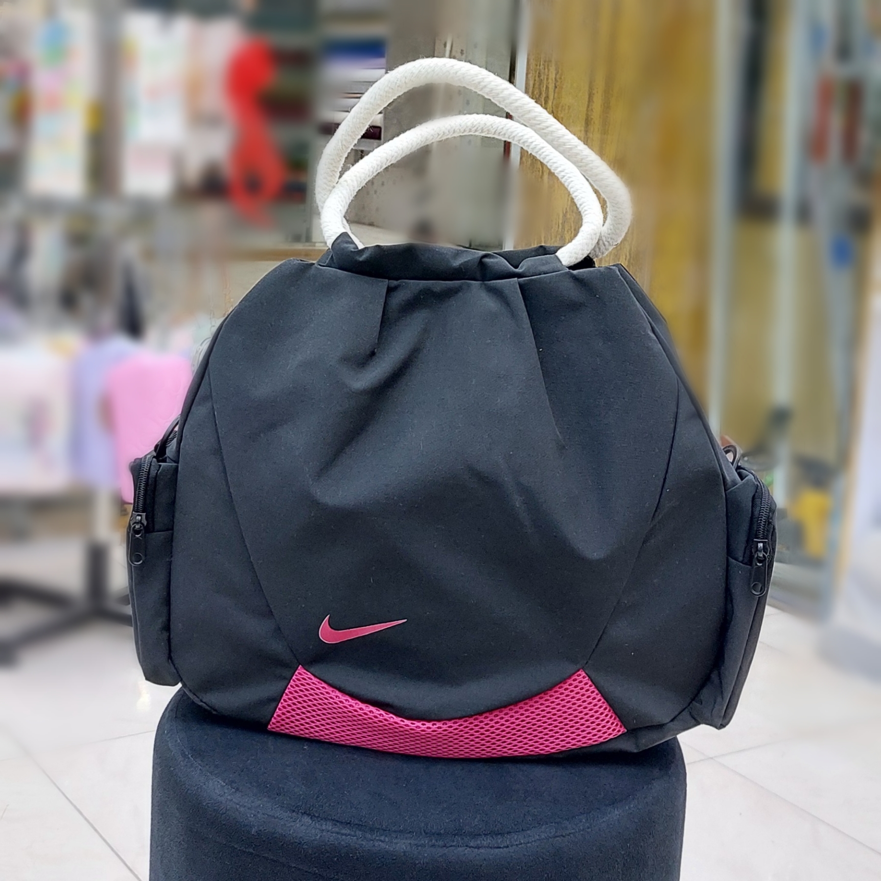 ساک باشگاهی ورزشی استخری دسته طنابی طرح NIKE - Image 6