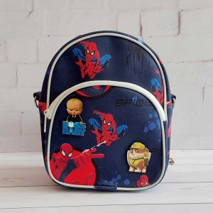 کوله پشتی دو کاره بچگانه استیکری طرح اسپایدرمن (مرد عنکبوتی) Spider man