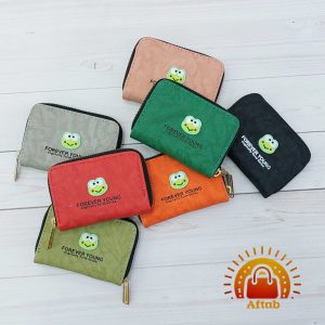 جاکارتی زیپی تفکیک دار استیکری طرح قورباغه