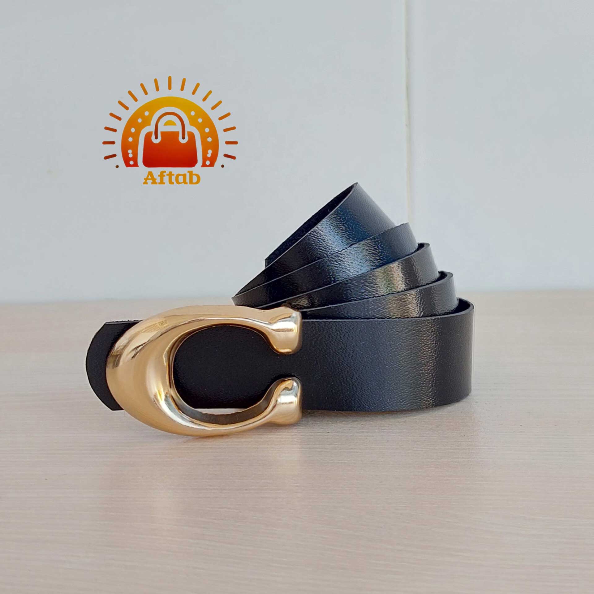 کمربند زنانه دخترانه سگک C عرض 3cm - Image 2