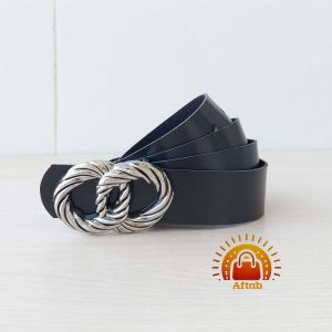 Alternative view of کمربند زنانه دخترانه سگک بافتی عرض 3cm