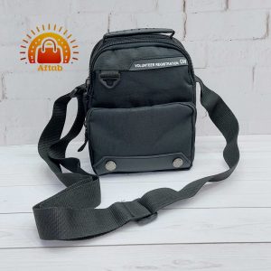 کیف دوشی برزنتی مردانه اسپورت دکمه جلو کوچک