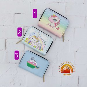 Alternative view of جاکارتی زیپی تفکیک دار طرح یونیکورن Unicorn