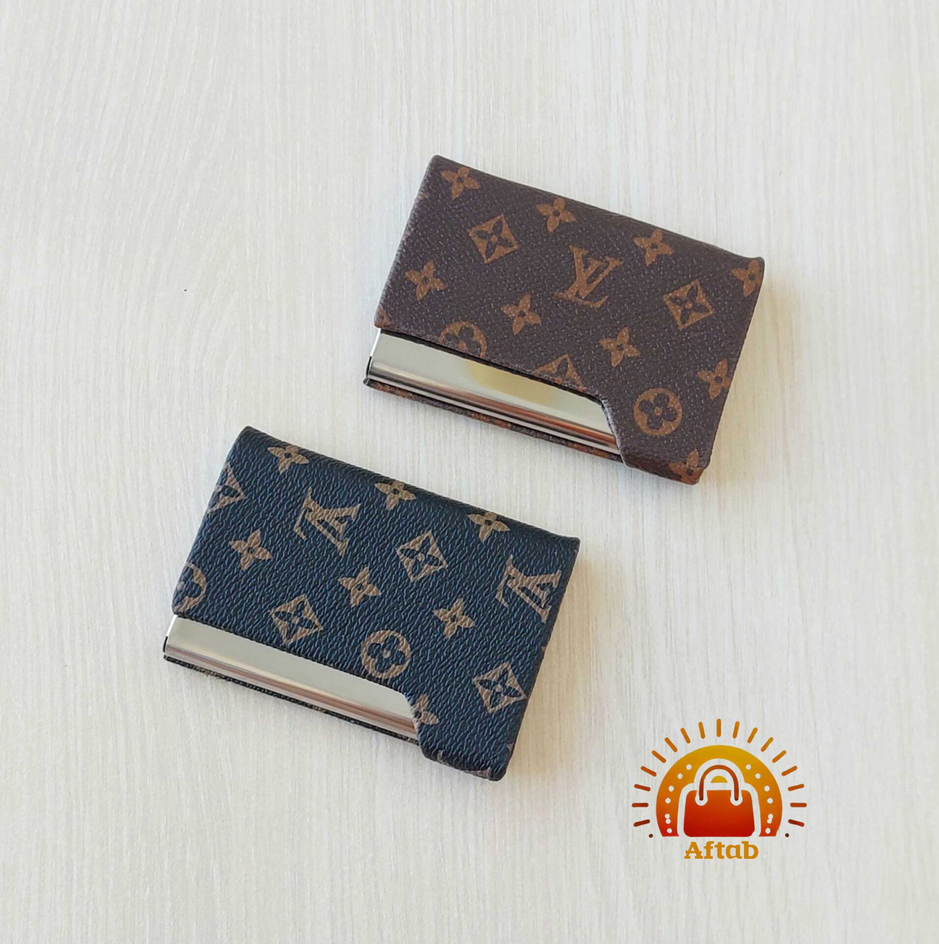 جاکارتی فلزی ( مگنتی ) روکش چرمی طرح LV