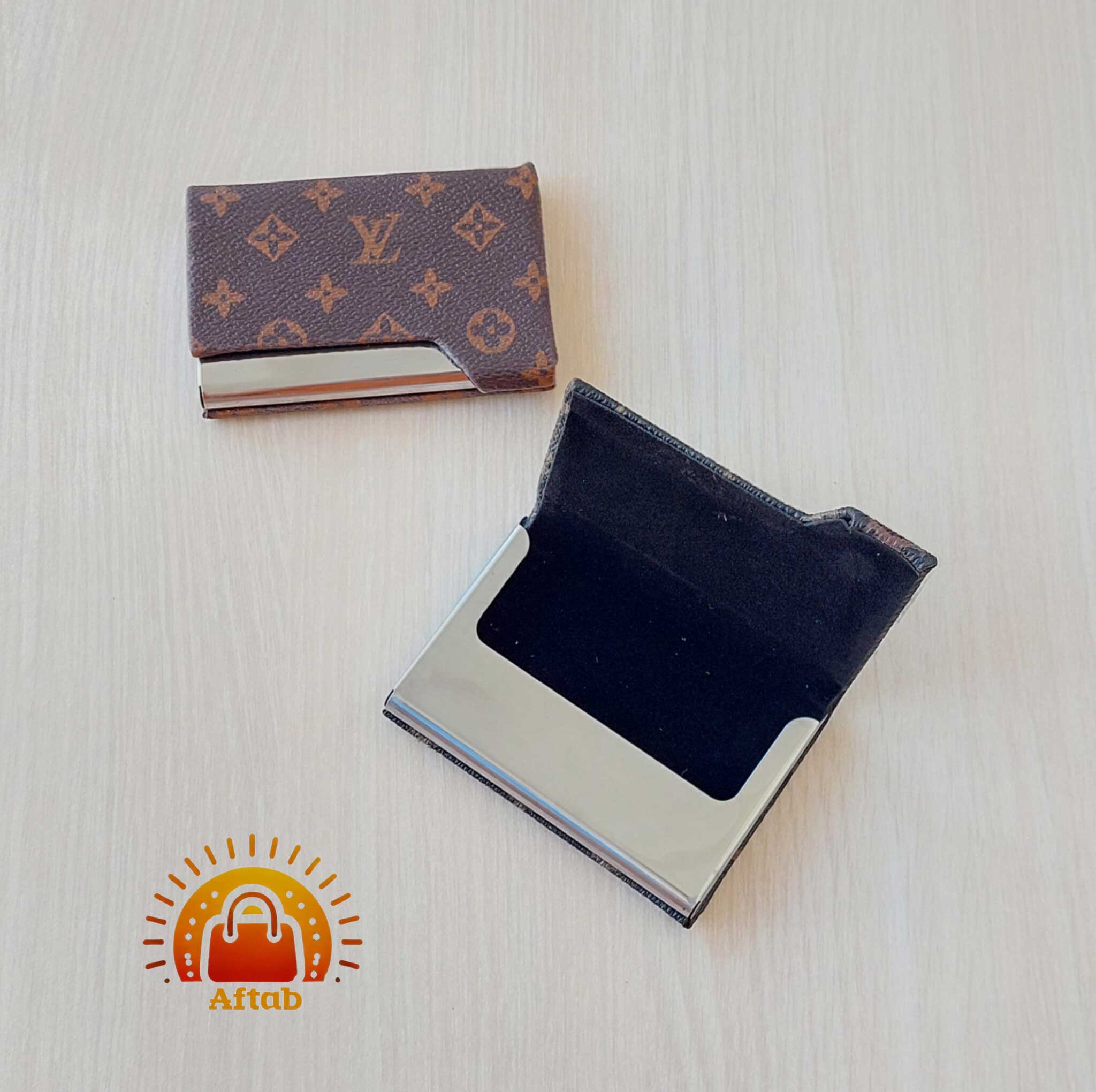 جاکارتی فلزی ( مگنتی ) روکش چرمی طرح LV - Image 2
