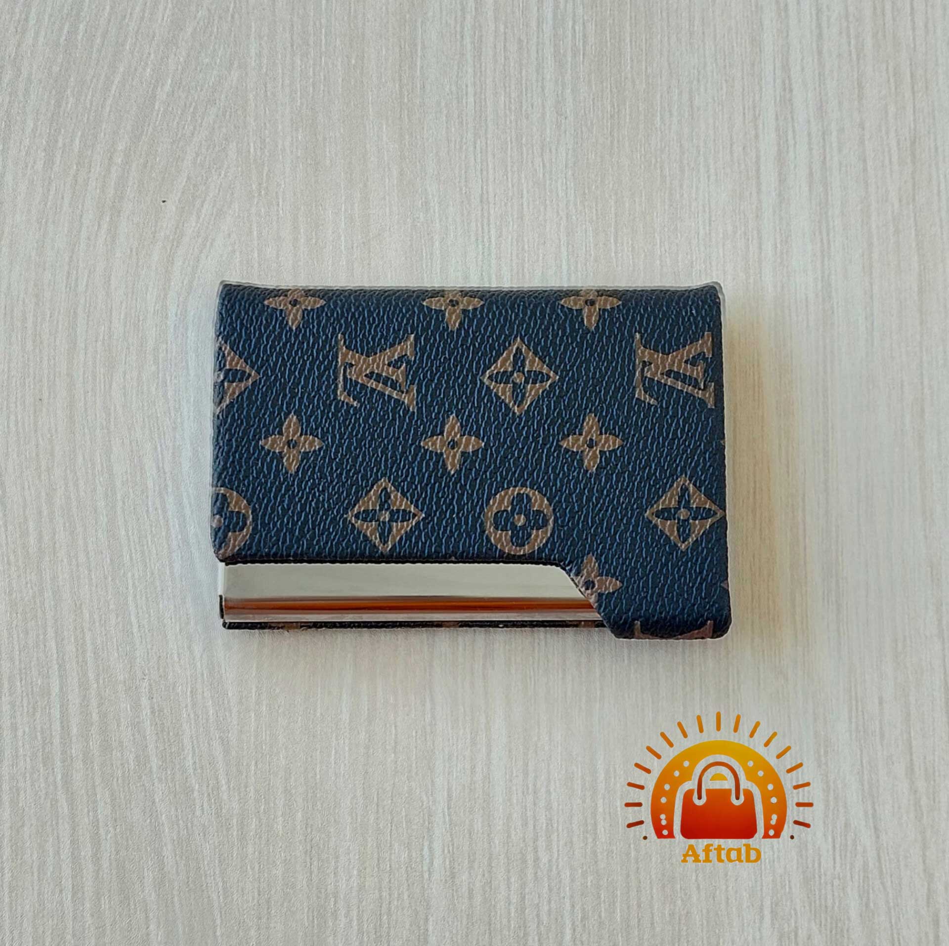 جاکارتی فلزی ( مگنتی ) روکش چرمی طرح LV - Image 4