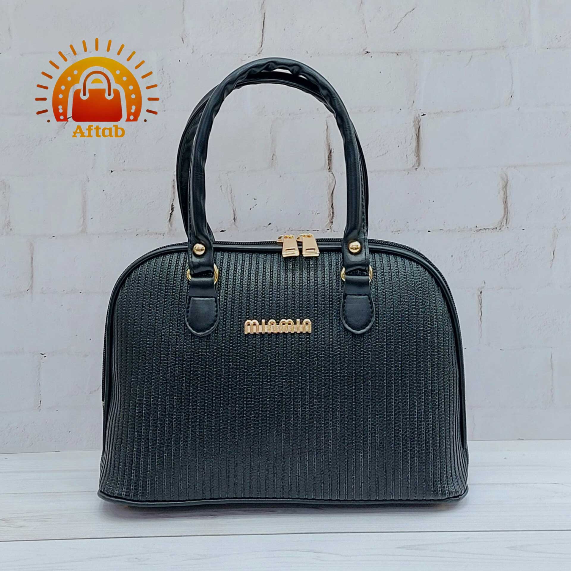 کیف زنانه دخترانه راه راه طرح MinMin - Image 2