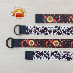 کمربند بَگی اسپورت طرح اِل وی LV عرض 4cm