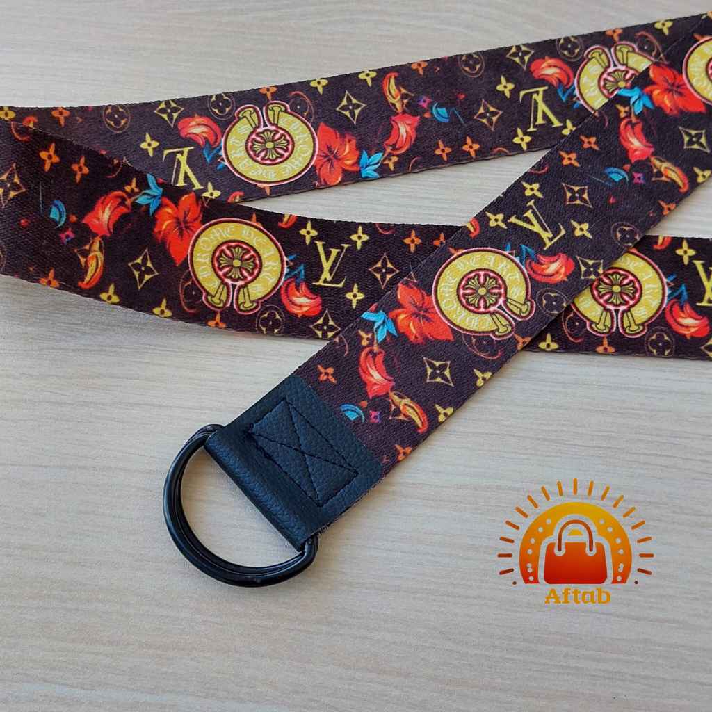 کمربند بَگی اسپورت طرح اِل وی LV عرض 4cm - Image 4