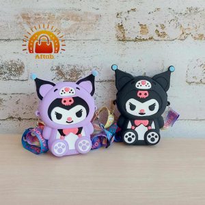 کیف سیلیکونی بچگانه دخترانه پسرانه طرح کرومی Kuromi