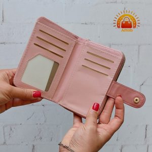 Alternative view of کیف پول زنانه دخترانه دکمه خور جاکارتی دار طرح کیتی Hello Kitty