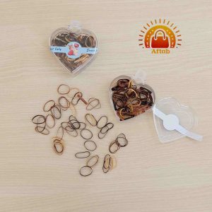کش چهل گیس دخترانه طرح قلب (تکی)