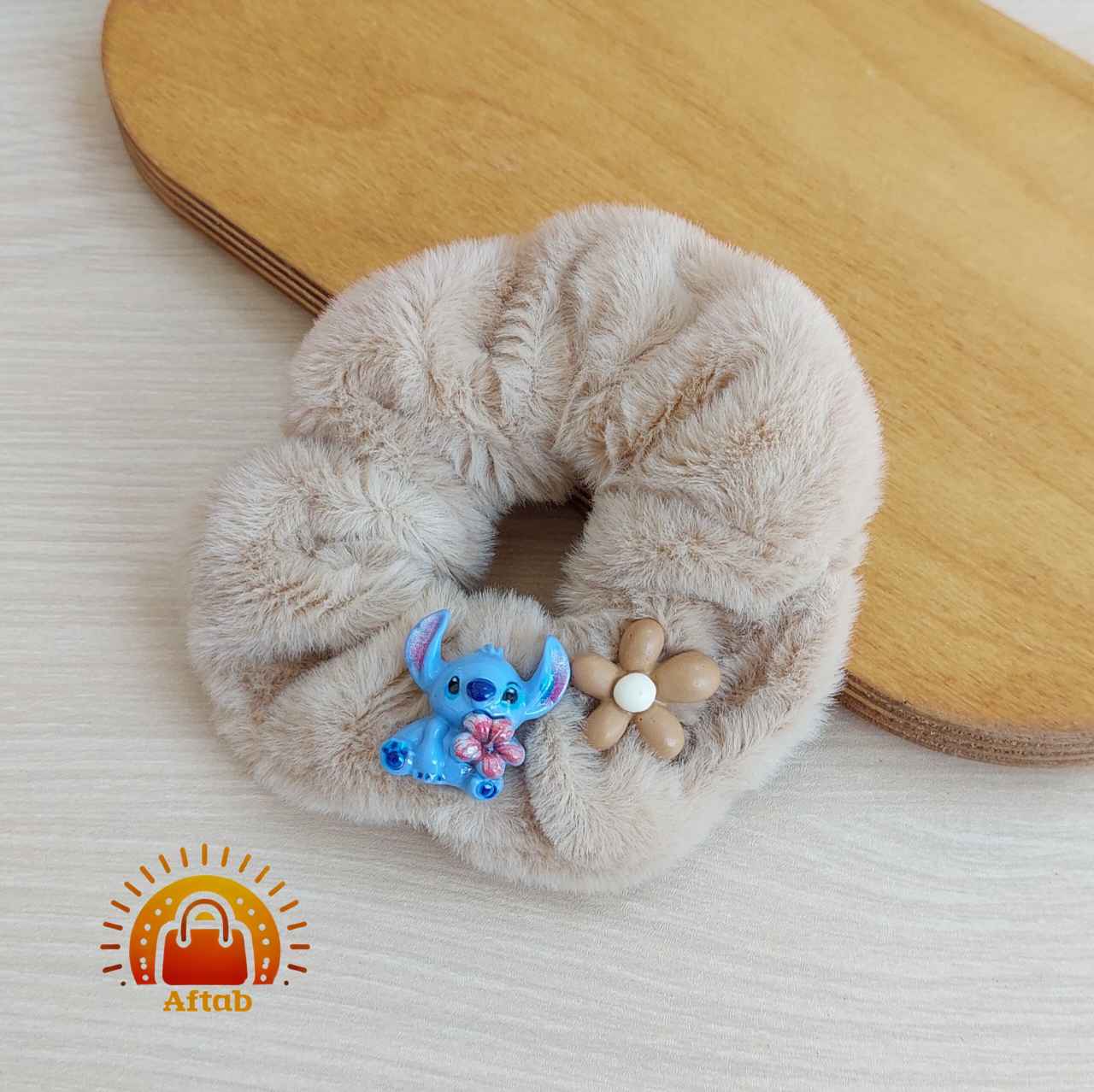 اسکرانچی دخترانه طرح استیچ Stich (تکی) - Image 6
