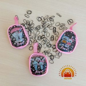 کش چهل گیس دخترانه طرح کیف مشکی (تکی)