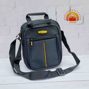 کیف دوشی برزنتی مردانه اسپورت نوار وسط Cat سایز 1