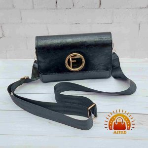 Alternative view of کیف دوشی زنانه دخترانه فلز گرد Fendi