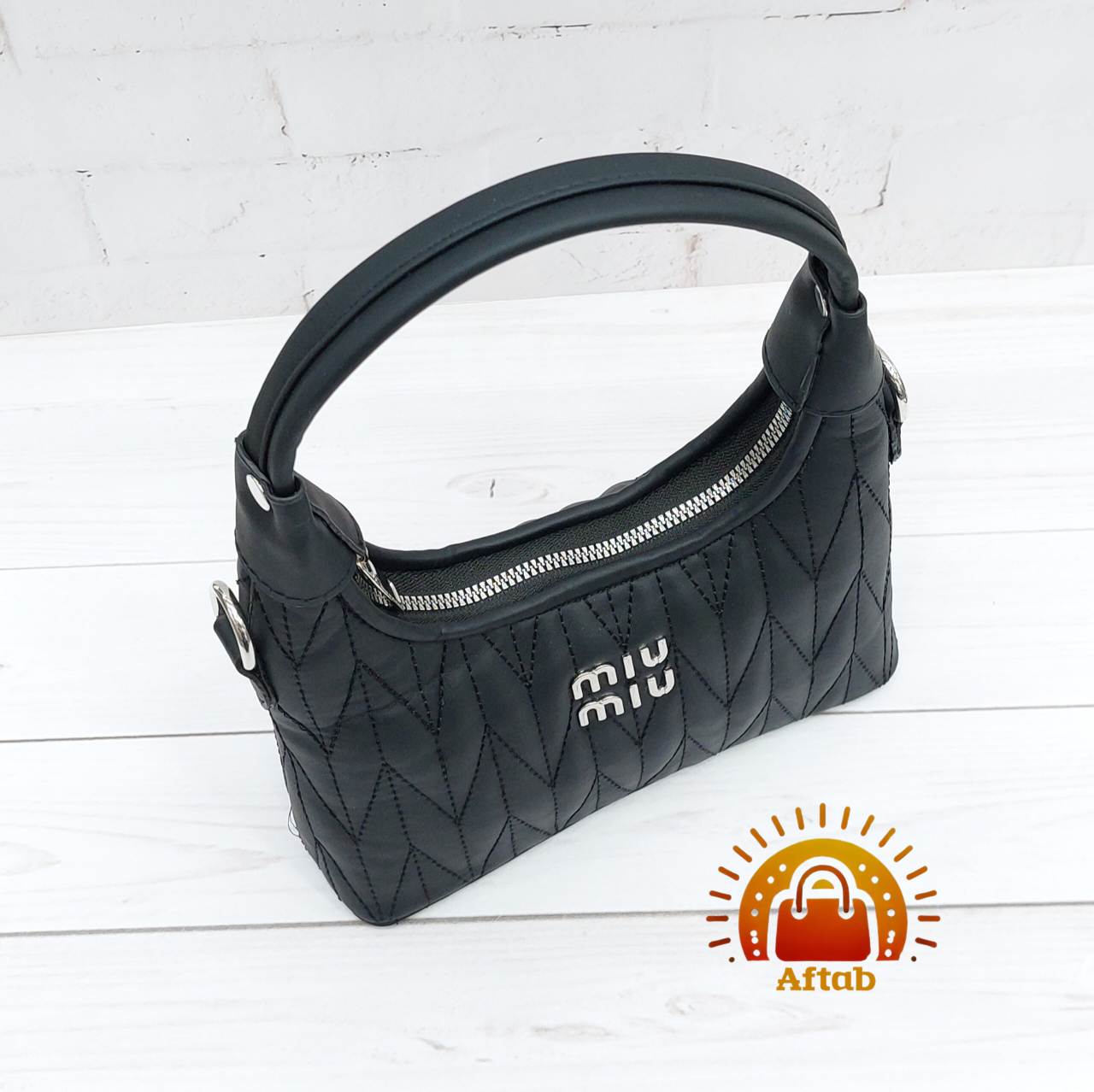 کیف دوشی زنانه دخترانه تک دسته MiuMiu - Image 3