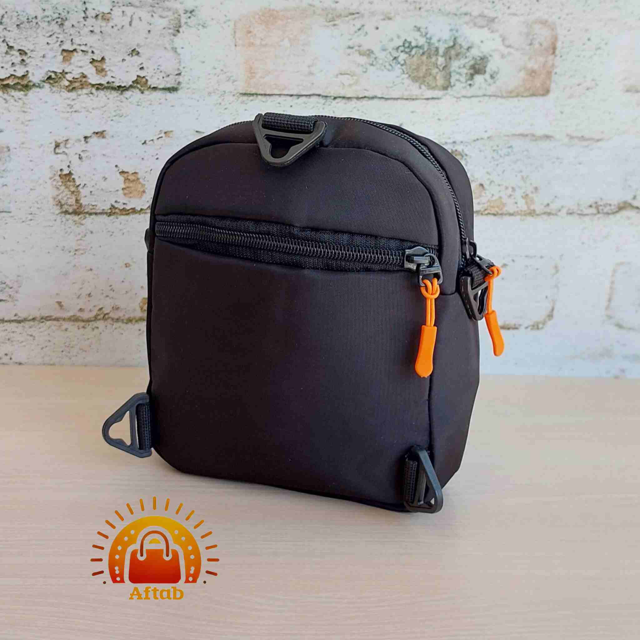 کیف دوشی دو کاره برزنتی مردانه اسپورت طرح MI سایز 1 - Image 4