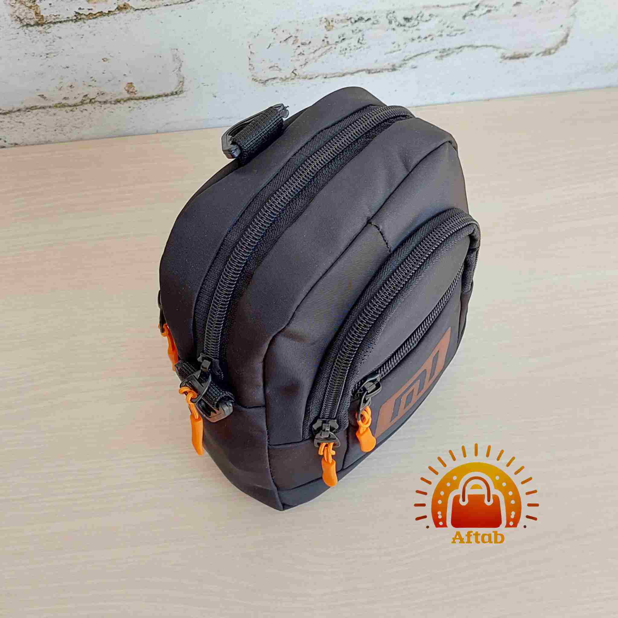 کیف دوشی دو کاره برزنتی مردانه اسپورت طرح MI سایز 1 - Image 5