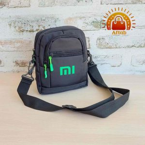 کیف دوشی دو کاره برزنتی مردانه اسپورت طرح MI سایز 2